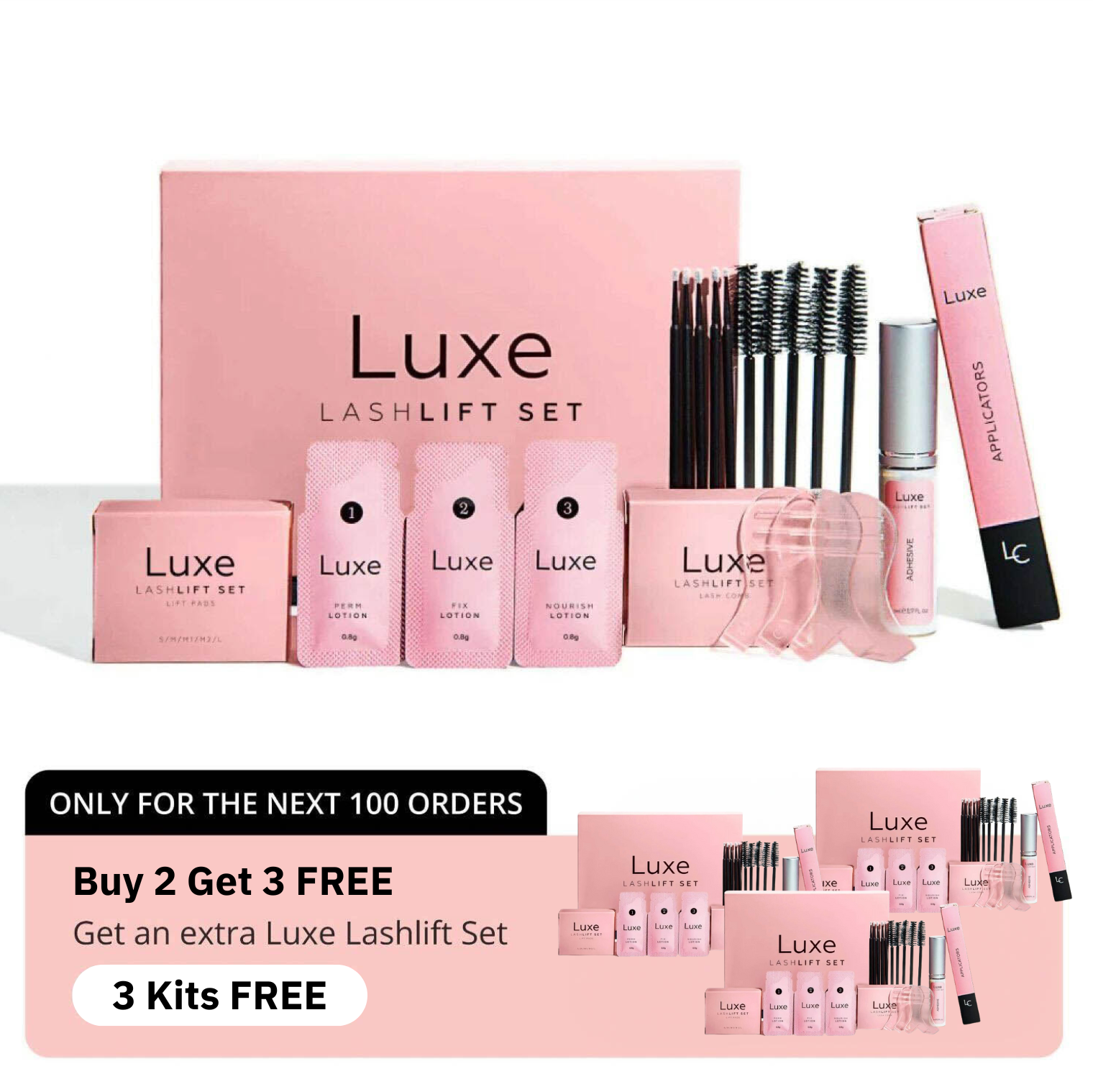 Luxe Lashlift Set (BUY 2 GET 2 FREE)